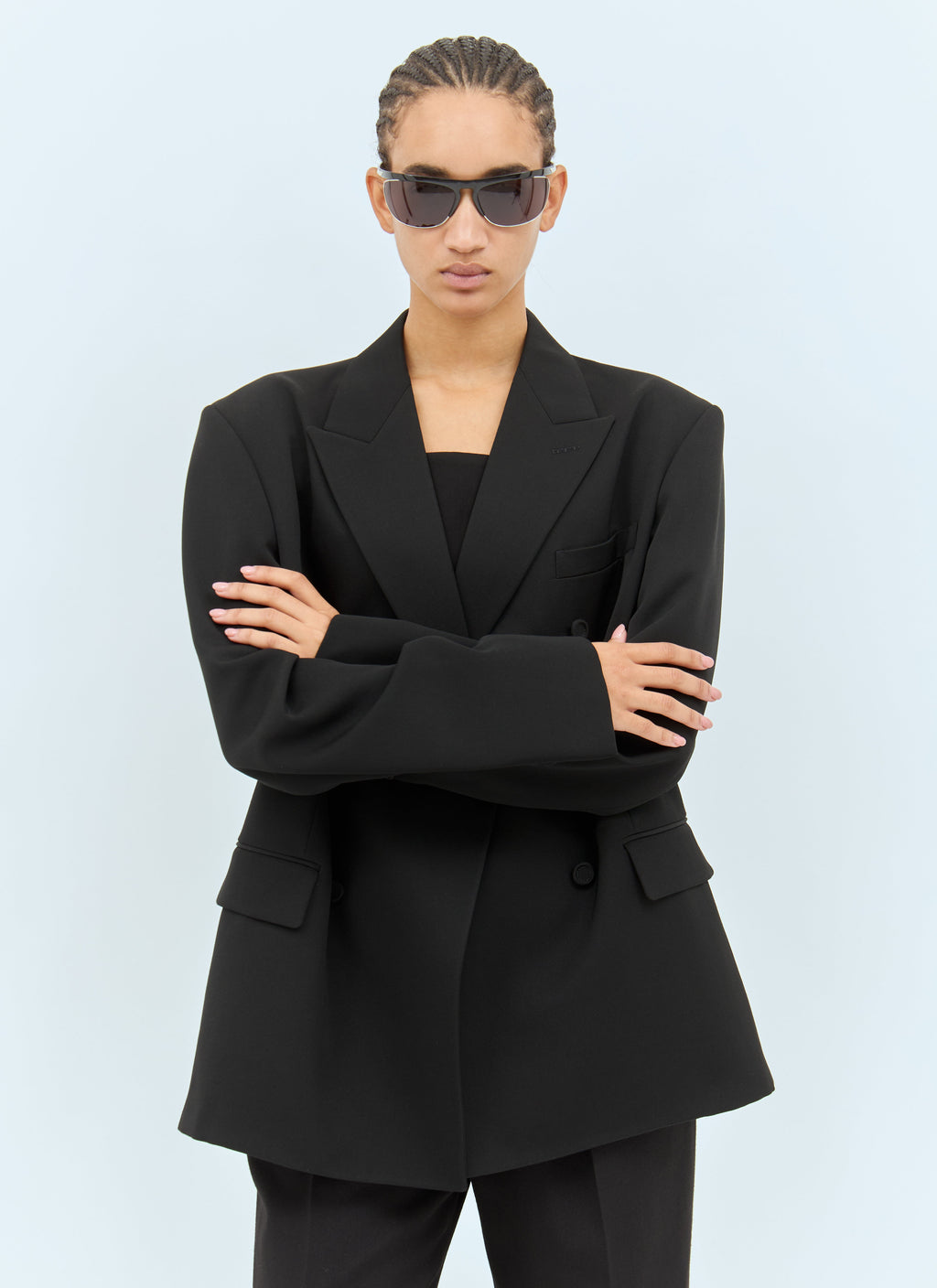Bottega Veneta Women Speed Rectangular Sunglasses