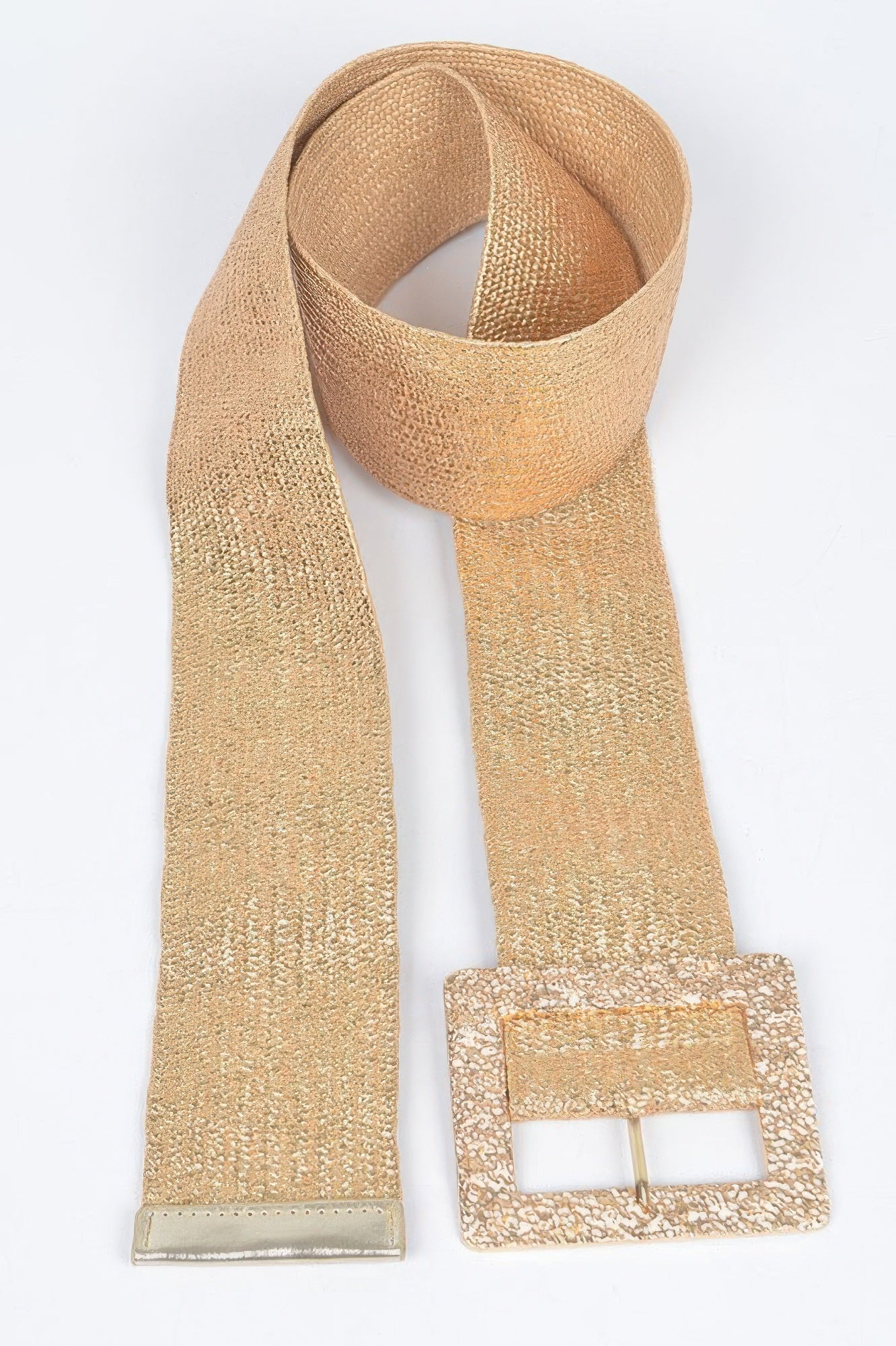 Wide Metal Buckle Plus Size Belt