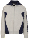 Balenciaga Men Knitted Cardigan With Zip Bodies