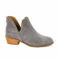 Women's Faux Suede Bluffin Bootie In Grey