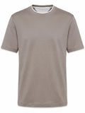 Brunello Cucinelli Men T-Shirt With Faux-Layering