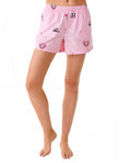 Elly Pj Boxer In Multi Disney Half Drop Overprint