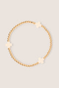 Women's Signature Cross 3mm Gold Bracelet