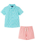 Andy & Evan Geo Shark Button-Down Shirt