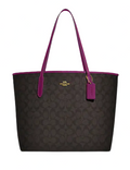 Coach City Tote in Signature Canvas