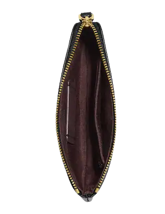 Coach Disney X Coach Corner Zip Wristlet With Evil Queen Motif