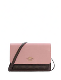 Coach Foldover Belt Bag In Signature Canvas