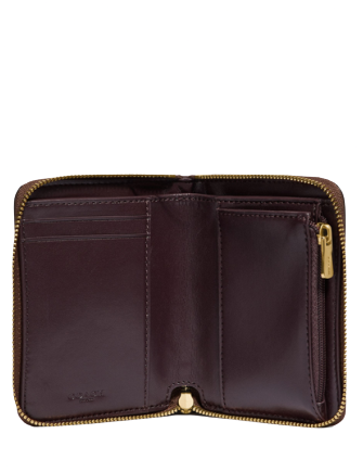 Coach Keith Haring Small Zip Around Wallet In Signature Canvas With Patches