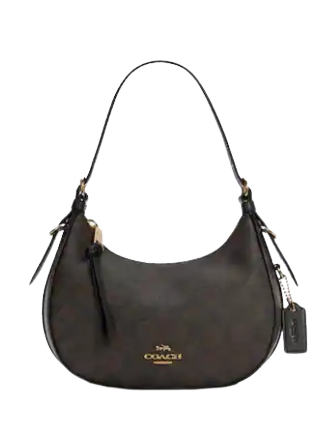 Coach Kleo Hobo In Signature Canvas
