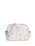 Coach Mini Camera Bag In Signature Canvas With Mystical Floral Print