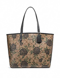 Coach Reversible City Tote in Camo Signature Print