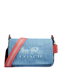 Coach Denim Horse and Carriage Jes Messenger