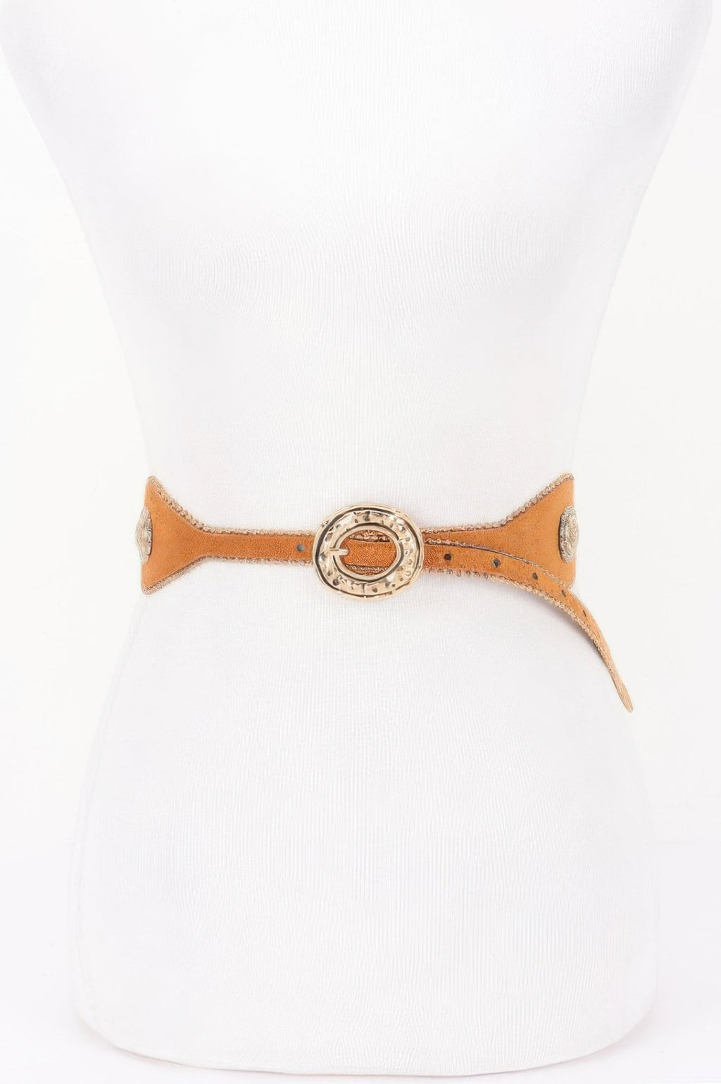Scalloped Edge Concho Belt