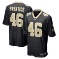 Adam Prentice New Orleans Saints Nike Game   Jersey - Black
