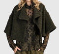 Urban Capulet Crop Jacket In Khaki