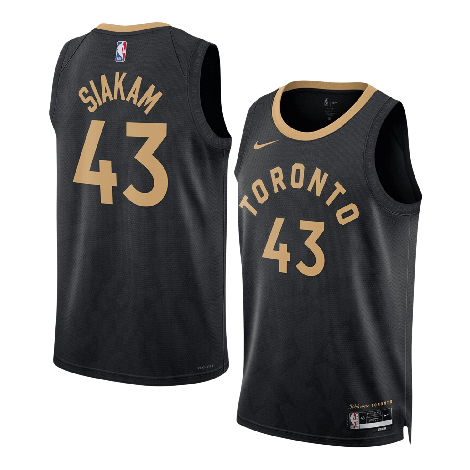 Pascal Siakam Toronto Raptors 43 Jersey