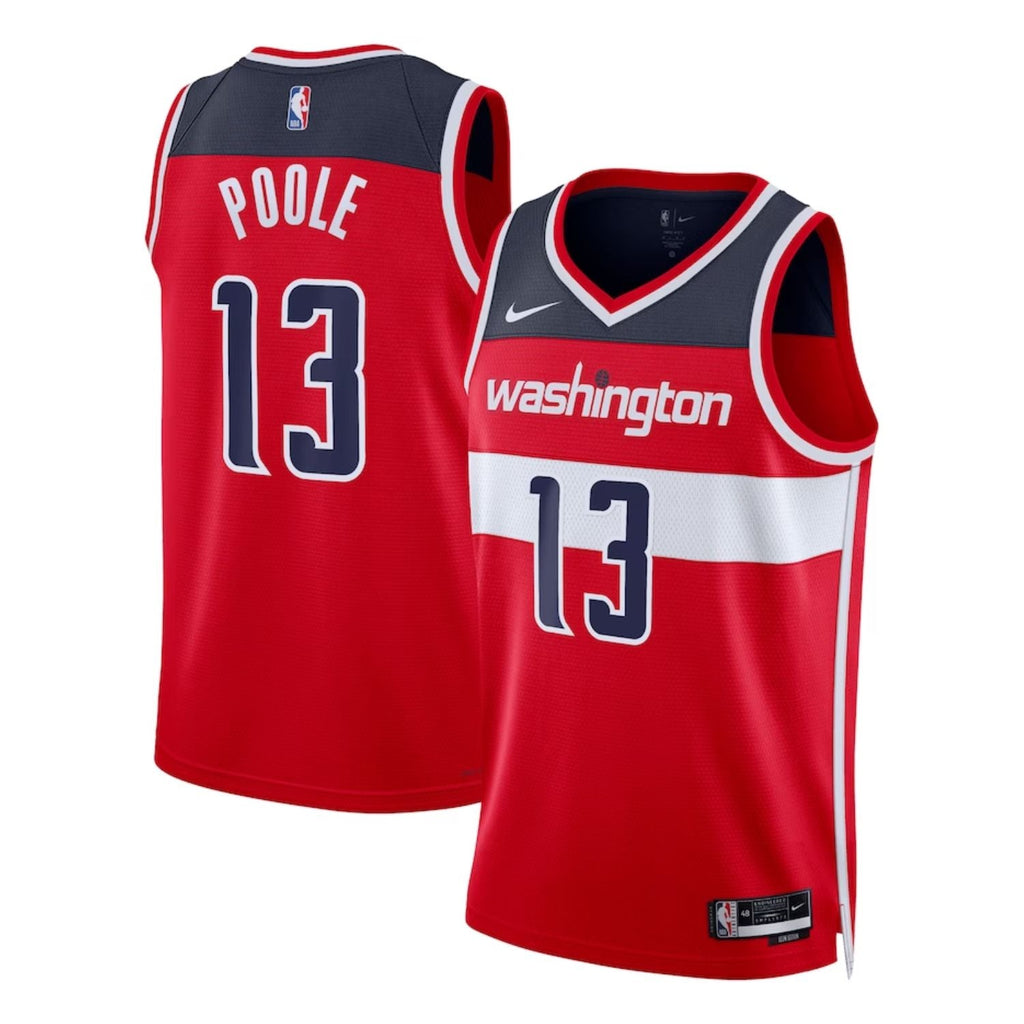 Jordon Poole Washington Wizards 13 Jersey