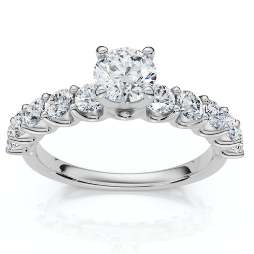 2Ct Diamond Engagement Ring 14k Gold Lab Grown