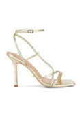 Women's Franci Sandal In Gold Nappa Metallic