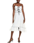 IPPONELLI Bow Midi Dress