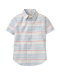 Hope & Henry Linen Short Sleeve Shirt