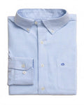 Men's Charleston Oxford Solid Sport Shirt In Ocean Channel