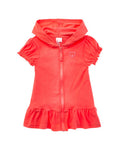 Pink Platinum Hooded Terry Coverup