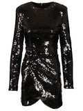 Rotate Women Sequins Mini Dress