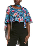 Chiara Boni La Petite Robe Miele Mesh Poncho