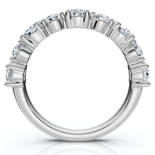 1Ct Sylvia Diamond Anniversary Stackable Ring Gold Lab Grown