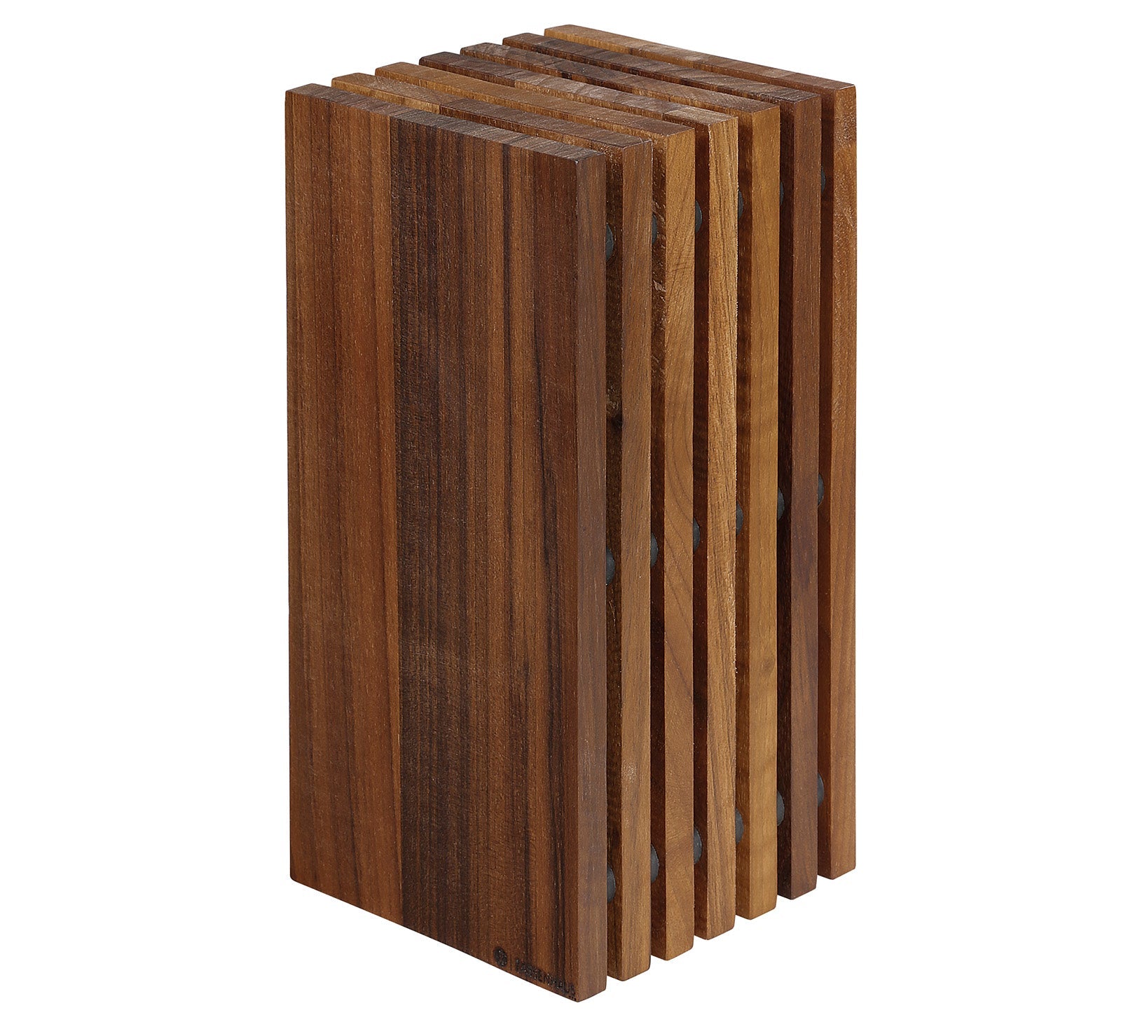 Zassenhaus Slotted Wood Knife Block, Holds 12 Knives