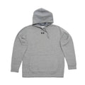 Men's Hustle Fleece Hoodie In True Gray Heather