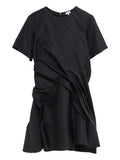 Loewe Women Silk Blend Twisted Mini Dress
