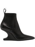 Rick Owens Women Leather Ankle Boots