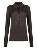 Tom Ford Women Silk Polo Shirt
