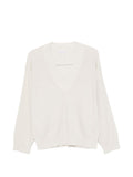 Brunello Cucinelli Women Cotton V-Necked Sweater