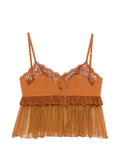 Chloé Women Silk Laced Top