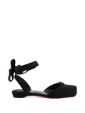 Christian Louboutin Women Cassia Lace Up Flat Sandals