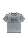 Diesel Women Cotton Blend T-Shirt