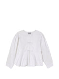 Ganni Women Organic Cotton Blouse