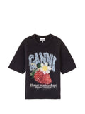 Ganni Women Wool T-Shirt
