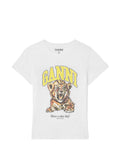 Ganni Women Printed Cotton T-Shirt