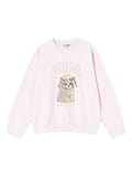 Ganni Women Puddle Organic Cotton Sweater