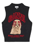 Ganni Women Wool Vest
