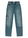 Ganni Women Denim Cotton Jeans