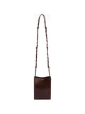 Jil Sander Women Tangle Small Leather Crossbody Bag