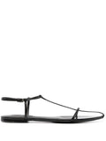 Jil Sander Women Leather Flat Sandals