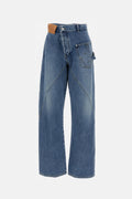 Jw Anderson Men Twisted Workwear Jeans