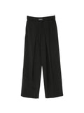 Loewe Women Wool Wide-Leg Trousers