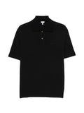 Loewe Men Anagram Cotton Polo Shirt